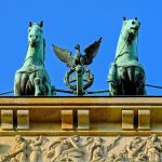 Cuadriga de la Puerta de Brandemburgo. Berlín. Alemania